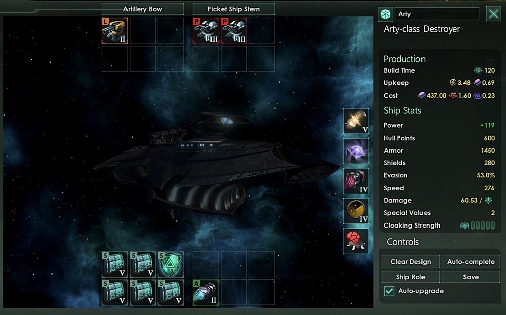 stellaris destroyer ship design arty