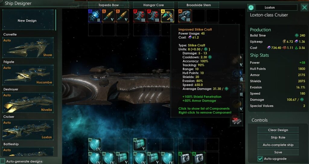 Stellaris Ship Design Guide 2023 3 6 Update   Strike Craft Ship Cruiser Design Stellaris 1024x544 