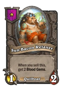 Sun bacon relaxer