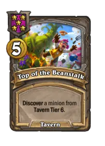 Top of the Beanstalk