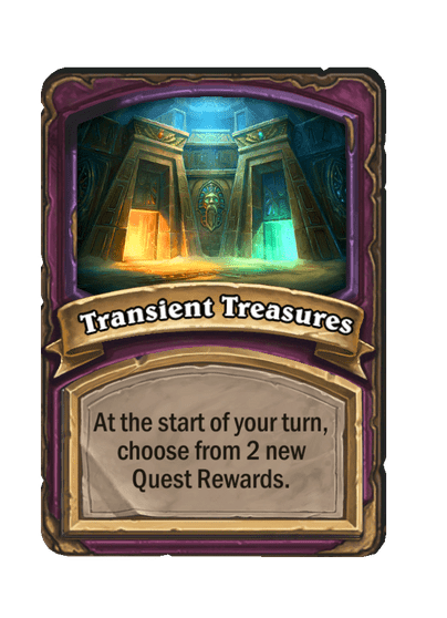 transient treasure hearthstone battlegrounds