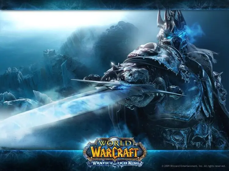 Wrath of the Lich king game cover